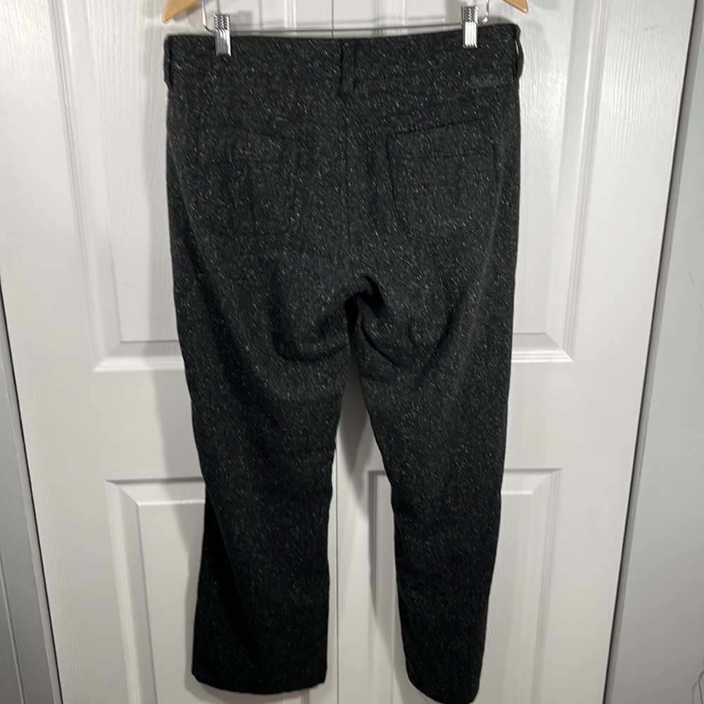 Vintage woolrich Wool Blend Pants | Charcoal Speckled Straight Leg - Picture 5 of 11